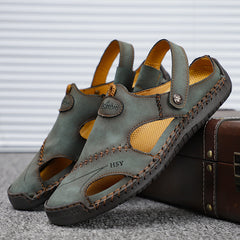 Men's Stitched Outdoor Casual Beach Slippers