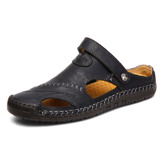 Men's Stitched Outdoor Casual Beach Slippers