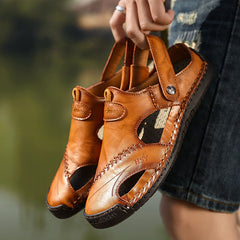 Men's Stitched Outdoor Casual Beach Slippers