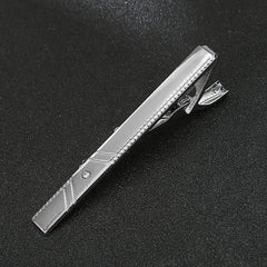 Men's Tie Clip Silver Business Holiday Gift Clothing Accessories