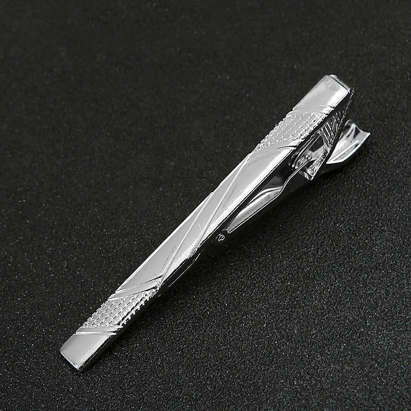 Men's Tie Clip Silver Business Holiday Gift Clothing Accessories
