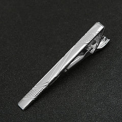 Men's Tie Clip Silver Business Holiday Gift Clothing Accessories