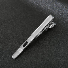 Men's Tie Clip Silver Business Holiday Gift Clothing Accessories