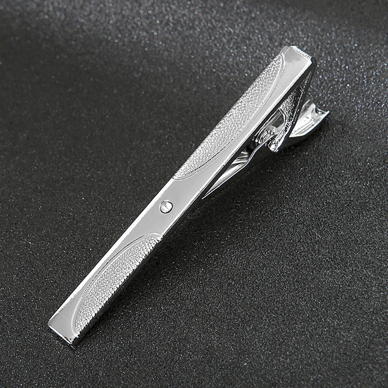 Men's Tie Clip Silver Business Holiday Gift Clothing Accessories