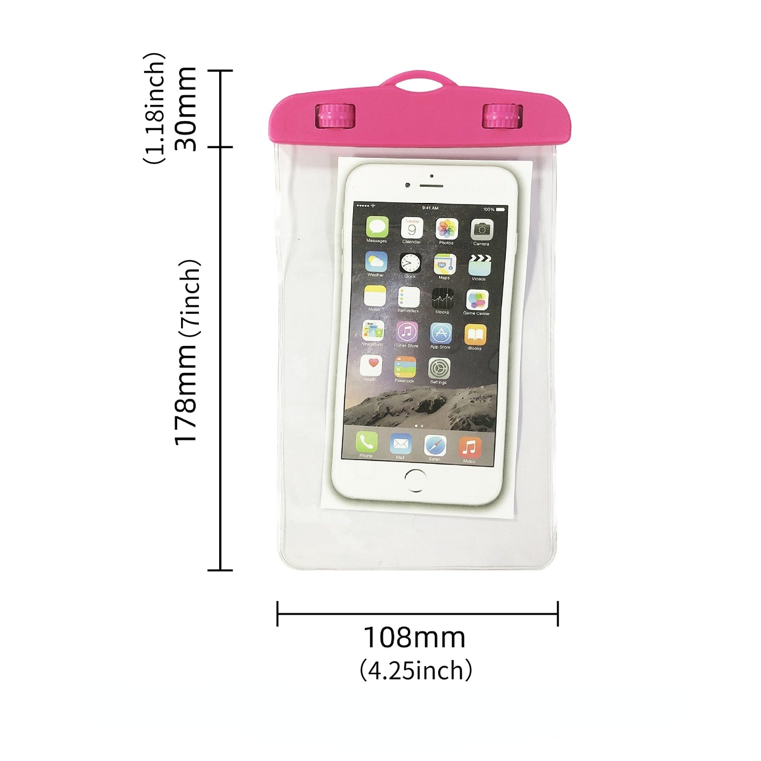 Waterproof Swimming Phone Pouch Assorted Colors - Keep Your Phone Safe and Dry