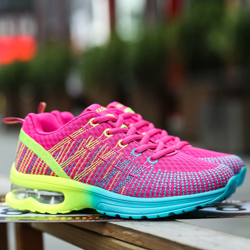 High Impact Casual Sneakers Knitting Air Cushion Running Shoes