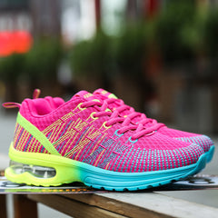 High Impact Casual Sneakers Knitting Air Cushion Running Shoes