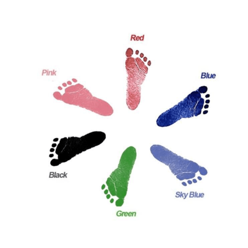 Non Toxic Baby Handprint & Footprint Kit