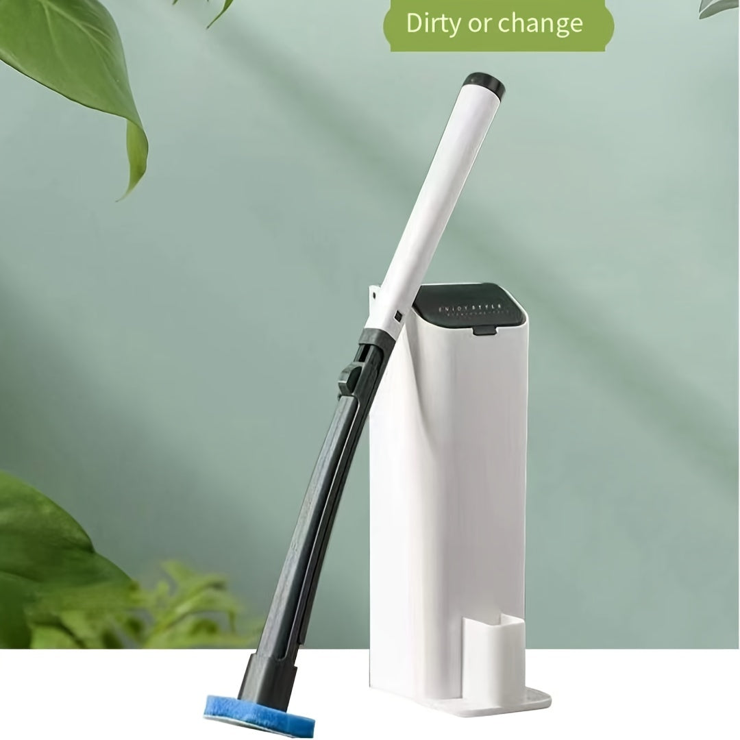 Disposable Portable Toilet Brush Cleaning Kit