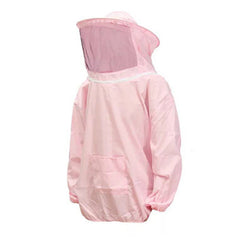 Breathable Beekeeping Suit Half Body Smock With Veil Beekeeper Outfit