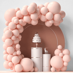 84pcs Light Balloon Garland Arch Kit Happy Birthday Baby Shower Wedding Balloons