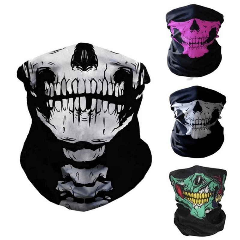 Skull Winter Face Mask Windproof for Ski Snowboard Motorcycle Fishing