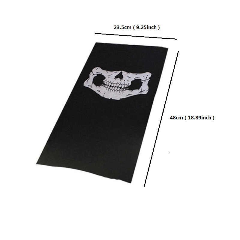 Skull Winter Face Mask Windproof for Ski Snowboard Motorcycle Fishing