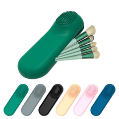 Travel Makeup Brush Holder Waterproof Organizer Easy to Clean Makeup Pouch