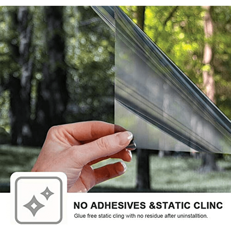 Privacy Window Film Tint Home Mirror Vinyl Roll Heat Control