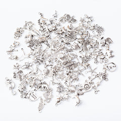 Metal Animal Styling Charm Mixed Pendants for DIY Bracelet Necklace Making