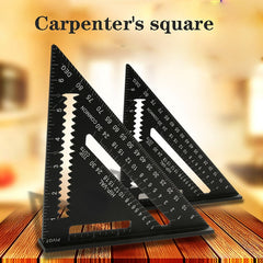 17 78 Cm Triangle Ruler High Precision Aluminum Alloy Triangle Ruler