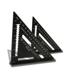 17 78 Cm Triangle Ruler High Precision Aluminum Alloy Triangle Ruler