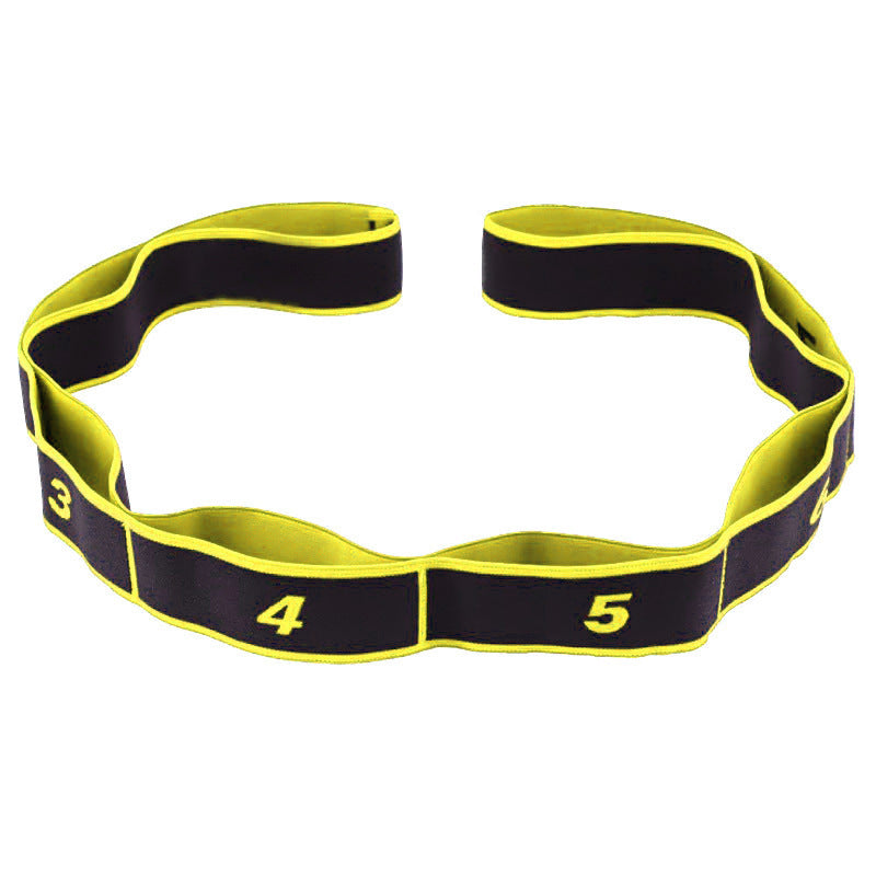 Yoga Pull Strap Elastic Stretching Band for Flexibility Training