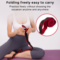 Yoga Pull Strap Elastic Stretching Band for Flexibility Training