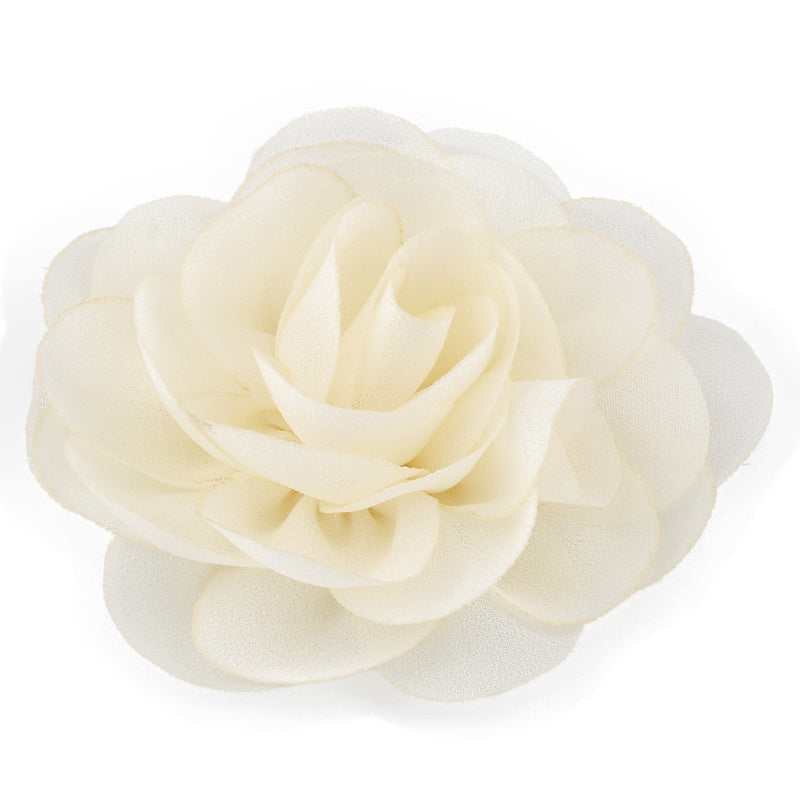 8 Newborn Chiffon Petals Poppy Flower Hair Clips for Kids Girls Hair Accessories