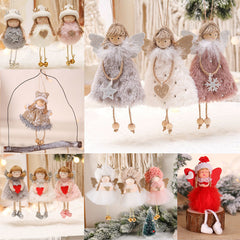 Xmas Tree Pendant Ornaments Angel Doll Tree Hanging Ornaments