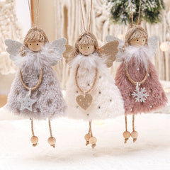 Xmas Tree Pendant Ornaments Angel Doll Tree Hanging Ornaments