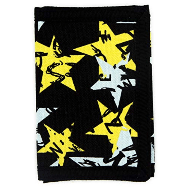 Boys Camo Print Wallet with Zipper Coin Purse