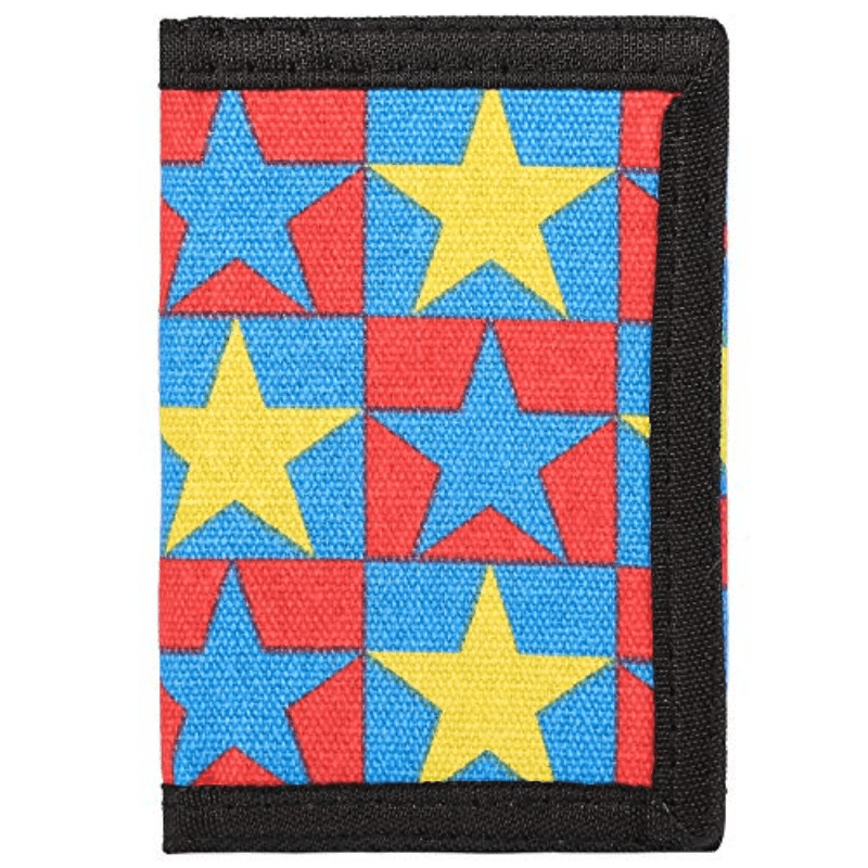Boys Camo Print Wallet with Zipper Coin Purse