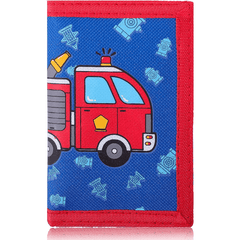 Kids Cartoon Dinosaur Shark Print Canvas Wallet RFID Zipper Wallet