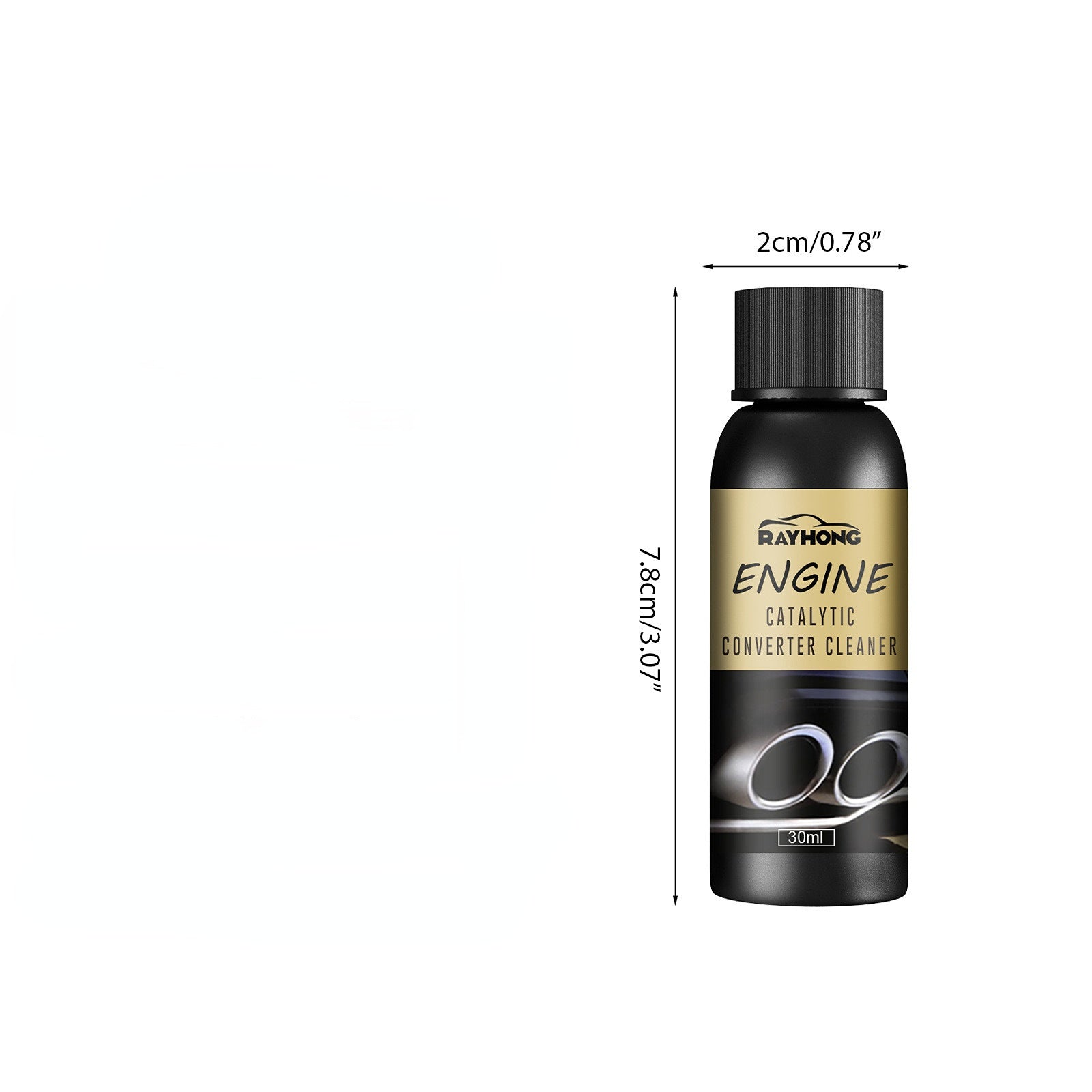 Engine Catalytic Converter Cleaner with Carbon Deposit Removal