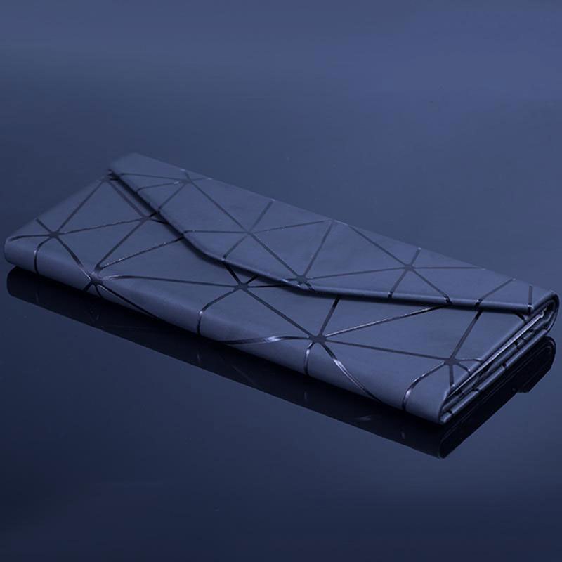 Portable Triangle Sunglasses Box PU Waterproof Eyewear Case