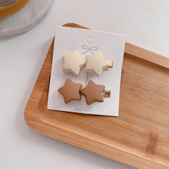 2pcs Girl's Sweet Bangs Hair Clips Hair Accessories