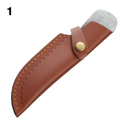 Leather Sheath with Waist Belt Buckle for Knife