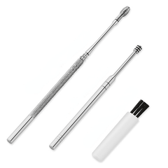 6pcs Stainless Steel Earwax Removal Tool Set with Case