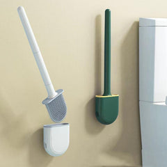 Detachable Rubber Toilet Brush - Easy Cleaning