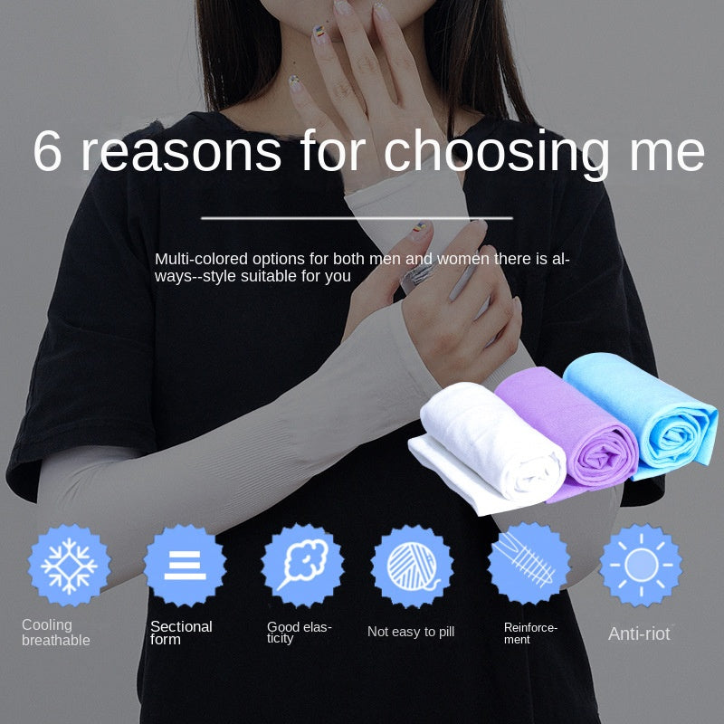 Sun Sleeve Ice Cuff for Protection and Style - Men and Women