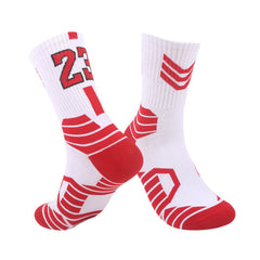 Outdoor Basketball Socks Moisture Wicking Crew Socks