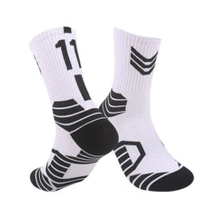 Outdoor Basketball Socks Moisture Wicking Crew Socks