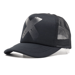 Baseball Cap Women Cap Hip Hop Snapback Hats For Men X Print Mesh Caps