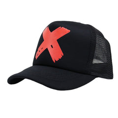 Baseball Cap Women Cap Hip Hop Snapback Hats For Men X Print Mesh Caps