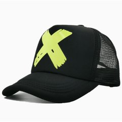 Baseball Cap Women Cap Hip Hop Snapback Hats For Men X Print Mesh Caps