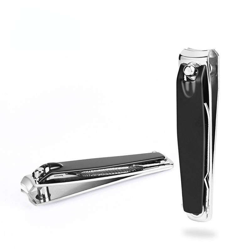 Carbon Steel Nail Scissors with File - Home Manicure Pedicure