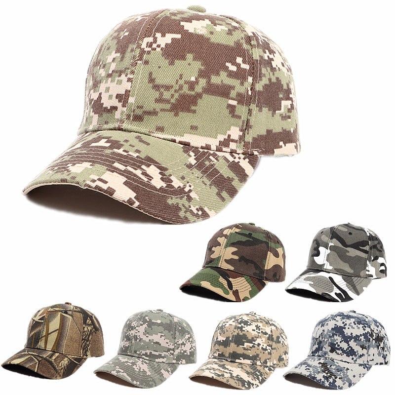 High Camo Sunscreen Hat Outdoor Sports Cap