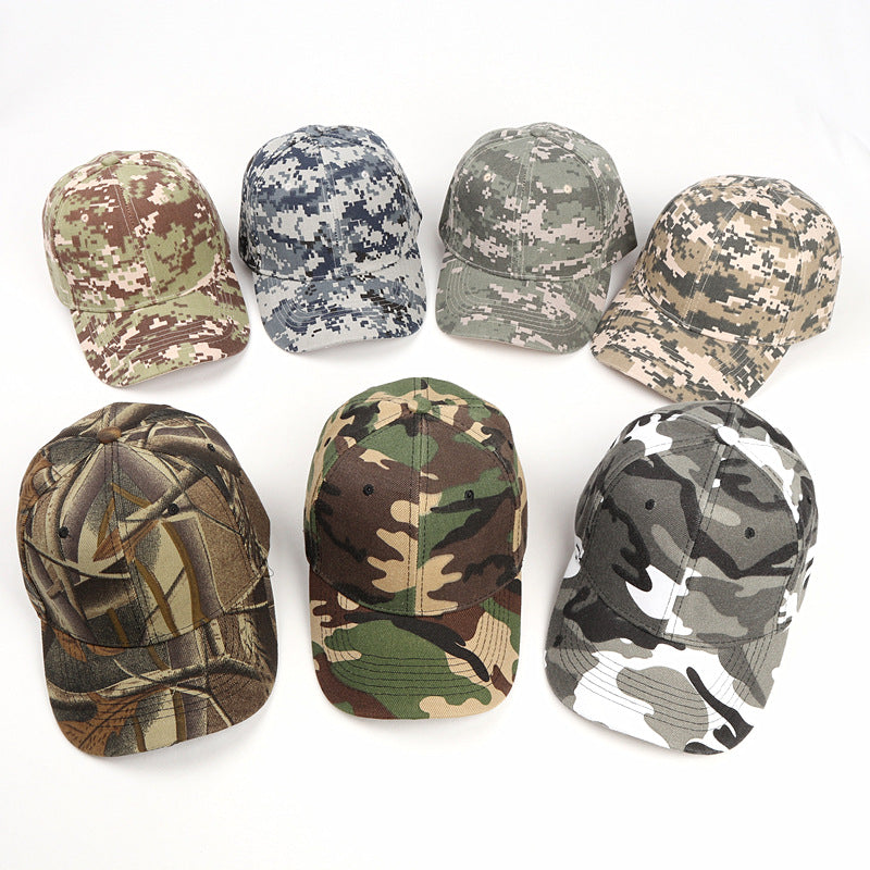 High Camo Sunscreen Hat Outdoor Sports Cap