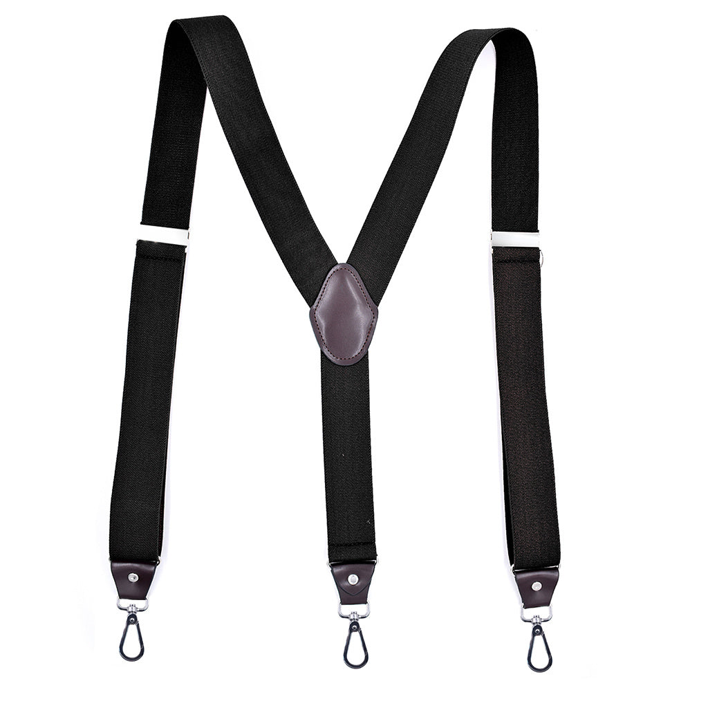 Men's Heavy Duty Suspenders Adjustable Elastic Y Back