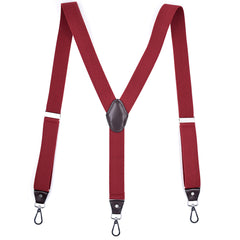 Men's Heavy Duty Suspenders Adjustable Elastic Y Back