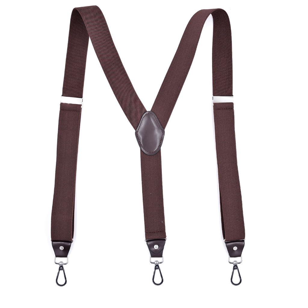 Men's Heavy Duty Suspenders Adjustable Elastic Y Back