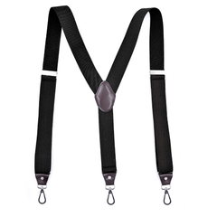 Men's Heavy Duty Suspenders Adjustable Elastic Y Back