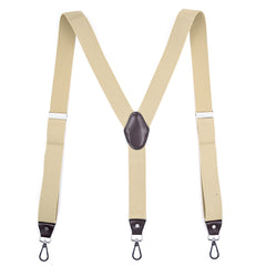 Men's Heavy Duty Suspenders Adjustable Elastic Y Back
